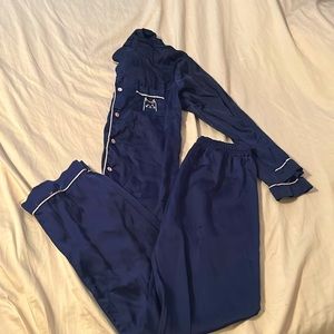 STOPGAL Girls size 14 silk matching pajamas